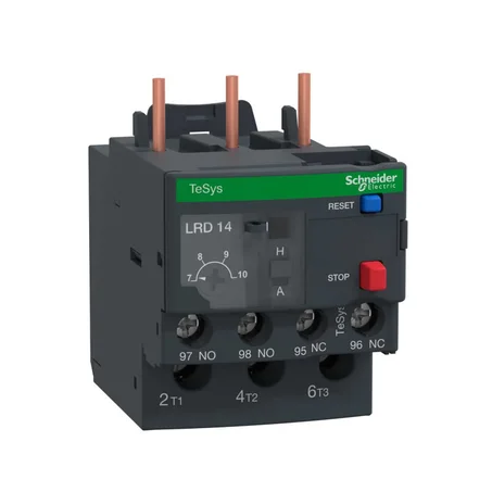 LRD14 Schneider - Relais de protection thermique moteur 7 à 10A - TeSys LRD - pour contacteur LC1D09 à LC1D38