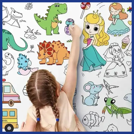 مفرش الرسم و التلوين