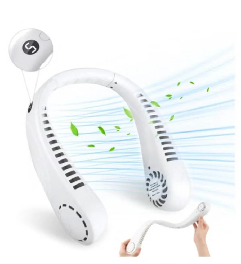 مروحة رقبة تعمل بالشحن من دينكس DX2576 قابلة لإعادة الشحن تدعم 5 سرعات  بإضاءة LED ماركة DENX - مؤسسة رسمية ومسجلة لدى معروف مختصة بتوفير كل ما  يتعلق بجديد التقنية