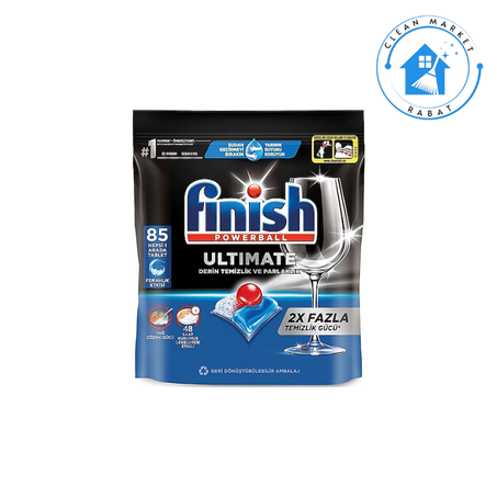 Finish Quantum Ultimate, 85 pièces  Tablettes pour lave-vaisselle