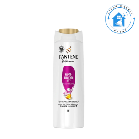 Pantene Nutri Pro-V Shampooing Superaliment Force Et Corps 360ml