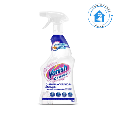 Vanish Oxi Action Spray détachant pour vêtements blancs 750ml