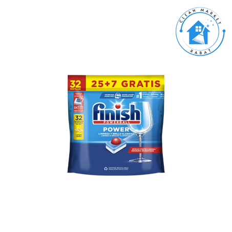 Détergent à vaisselle Finish Powerball All In 1 Max 32 Tablet