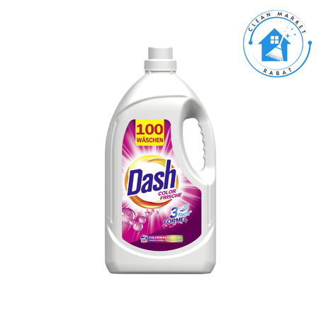 Détergent liquide Dash fraîcheur couleur, 100 Lavage