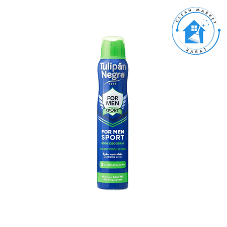 Tulipan Negro Déodorant Spray Pour Homme Sport 200 ml