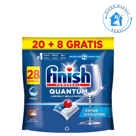 FINISH Powerball Quantum 28 TABLETTES
