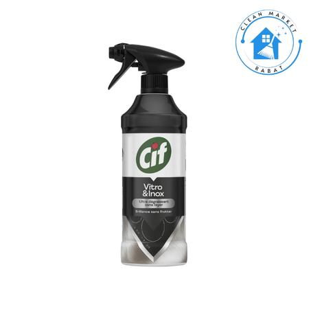 CIF Nettoyant Inox Et Vitro  le pistolet de 435mL