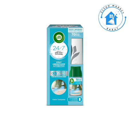 Désodorisant automatique Oasis Turquoise Freshmatic Airwick