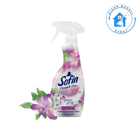 SOFIN COMPLETE CARE DÉSODORISANT TISSU FRESH EXPLOSION & SOFIN COMPLETE CARE DÉSODORISANT TISSU SUMMER DAY  500ML