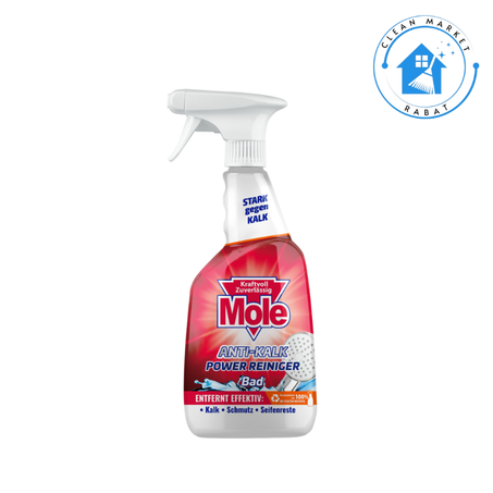 Mole  Nettoyant puissant anti-calcaire pour salle de bain 750ml