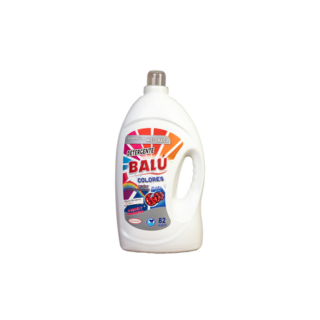 BALU  COLORES  DETERGENTE LIQUIDO CONCENTRADO 82 LAVADOS 5L