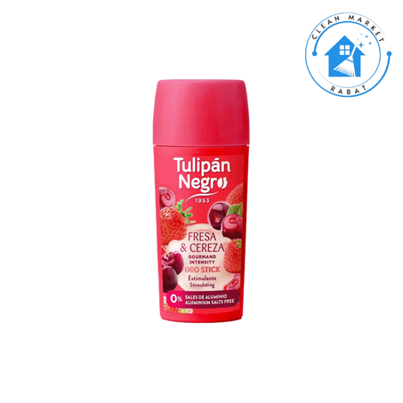 Tulipan Negro Deo Stick Déodorant Passion Fraise et Cerise 60 ml