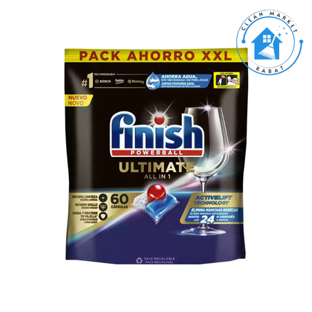 Finish Powerball Ultimate All IN 1 60 Capsules