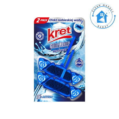 Kret Color Power Arctic Water Pendentif WC 2 x 40G