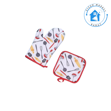 Gants de cuisine pour four à micro-ondes