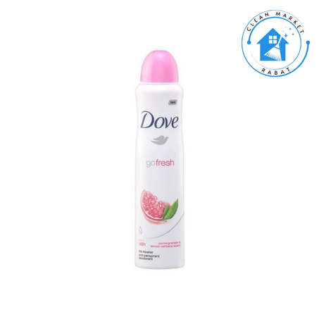 Dove Go Fresh Grenade et Citron Anti-Transpirant Spray Déodorant 250ml
