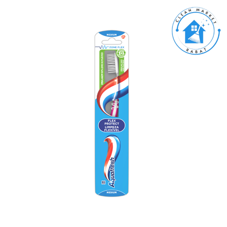 AQUAFRESH Brosse à dents flex protect medium