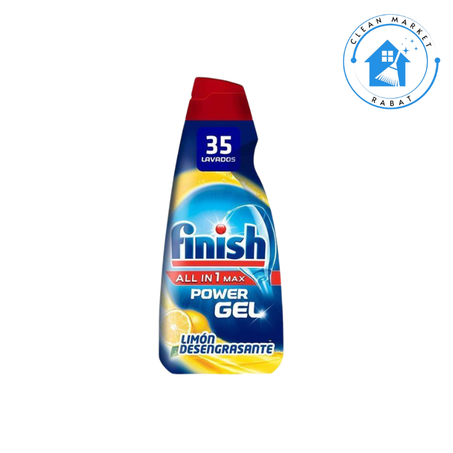 Paquet complet de liquide vaisselle en gel pour lave-vaisselle, senteur citron 35 Lavados