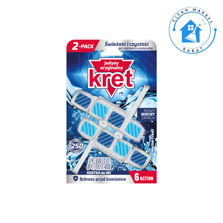 KRET FRESH POWER MARINE FRESH 2X40g pendentif de toilette