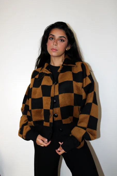 Jacket à carreaux
