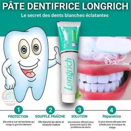 PATE DENTIFRICE AU THE BLANC