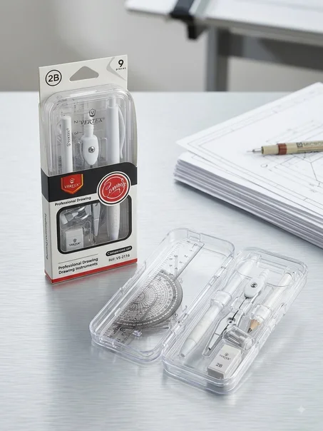 طقم ادوات الرسم الهندسي