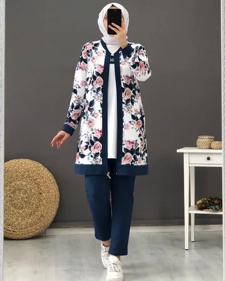 (2)❤️ 🌸CAMELYA🌸 100% TURKY🌸 ❤️ Ensemble 3 pièces