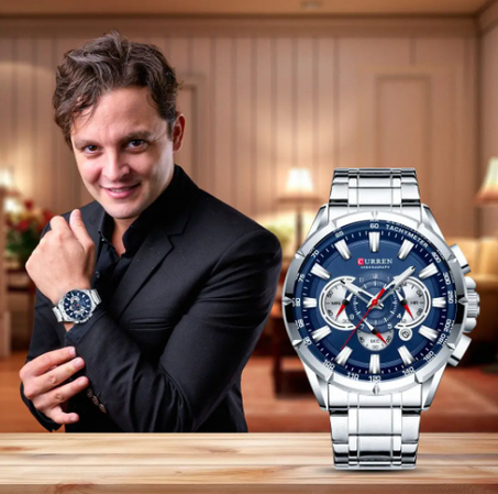 CURREN Men's Chronograph Watch