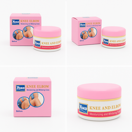 كريم YOKO لتفتيح الركب والأكواع – الحل السحري لبشرة ناعمة ومشرقة