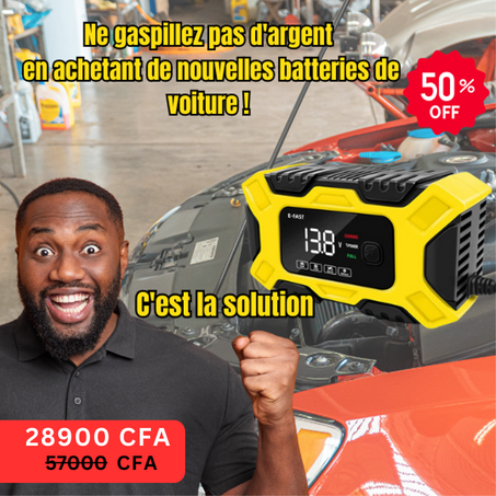 CHARGEUR DE BATTERIE ULTRA-PUISSANT