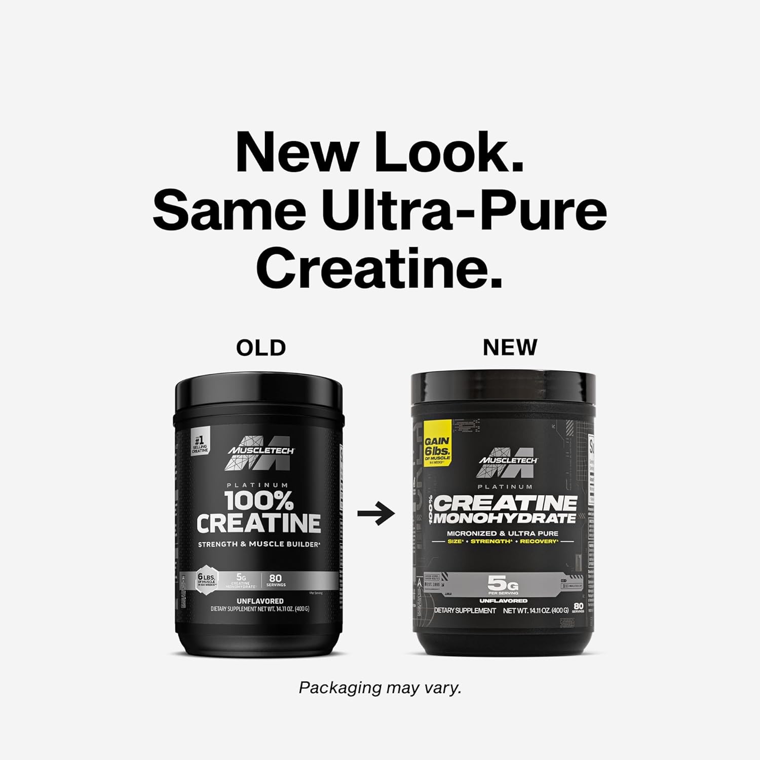 Platinum 100% creatine 400 G - Muscletech