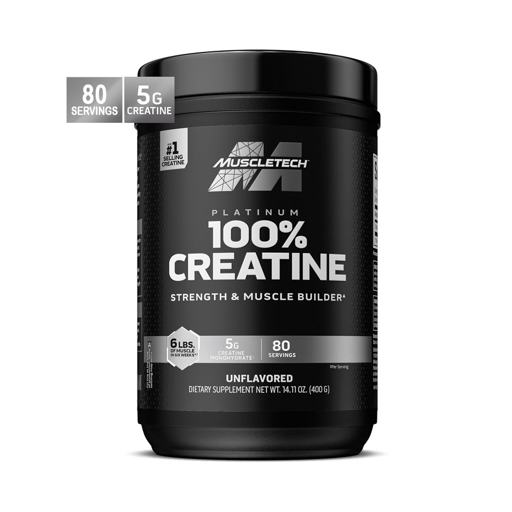 Platinum 100% creatine 400 G - Muscletech