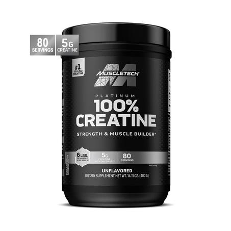 Platinum 100% creatine 400 G - Muscletech