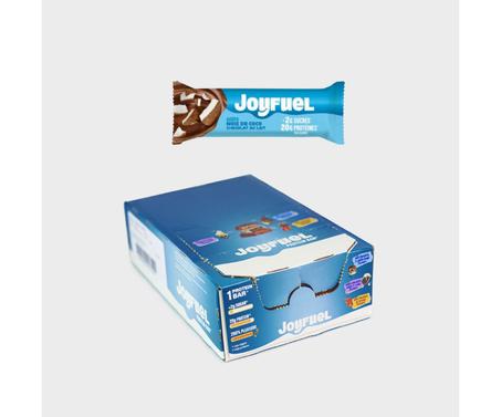 15 Barres Protéine 55g Joyfuel 20g de protéines - Noix de Coco & Chocolat au Lait