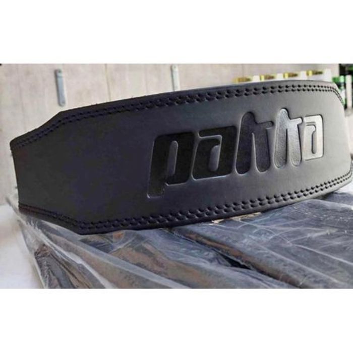 Ceinture De Musculation Noire En Cuir