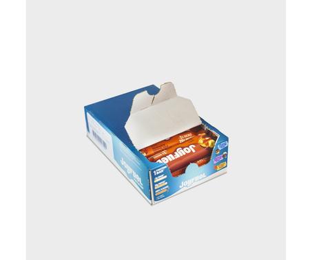 Joyfuel 15 Barres Protéine 55g Joyfuel 20g de protéines - Chocolat au Lait Cacahuète Caramel Salé
