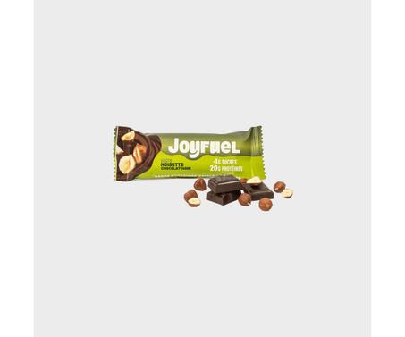 Barre Protéine 55g Joyfuel 20g de protéines - Noisette Chocolat Noir