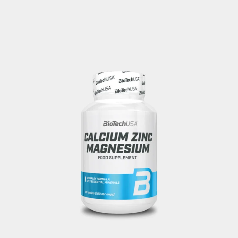 Calcium Zinc Magnesium 100 Tablets (50 Servings)