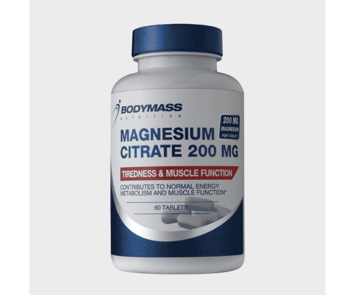 Magnesium citrate 200 mg 60 tablets - Vegan