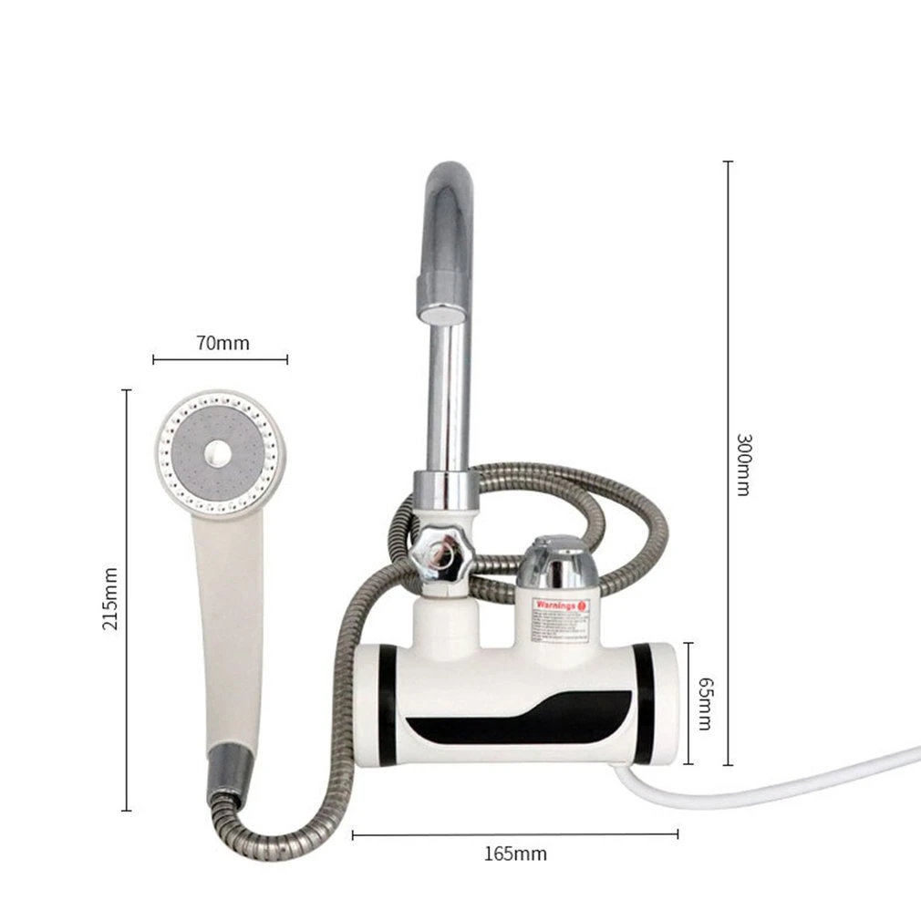 سخان الماء الكهربائي الفوري بدون خزان ونظام الماء الساخن للمطبخ والدش
