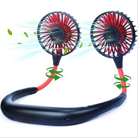 مروحة الرقبة القابلة لاعادة الشحن