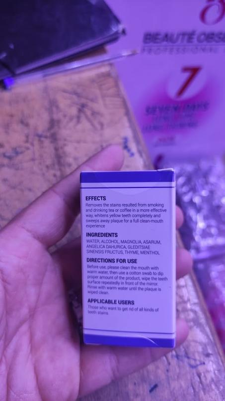 Teeth Whitening Essence جوهر تبييض الأسنان