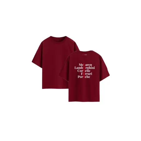 McLaren LambOrghini CorVette Ferrari PorSche T-shirt
