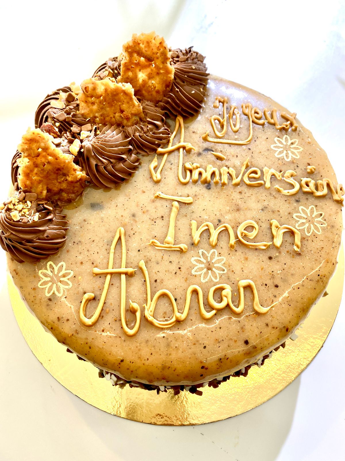 Gâteau noisette diametre 25