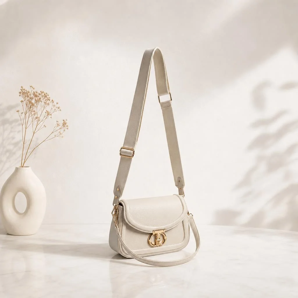Women Solid Sling Bag