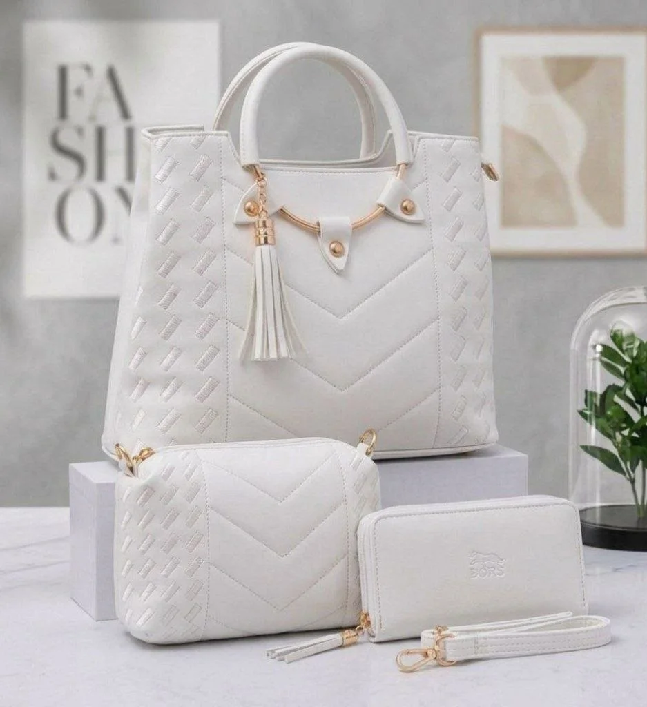 Sac a main pour femme de Luxe haute qualité 3 piece