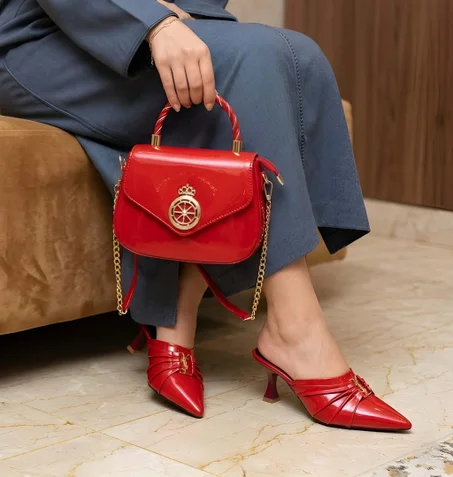 Sac a main pour femme de Luxe haute qualité avec chaussure