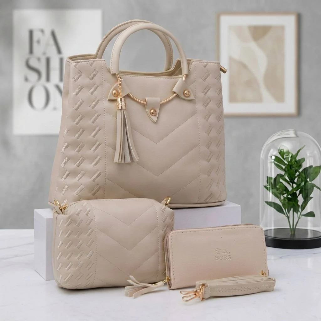 Sac a main pour femme de Luxe haute qualité 3 piece