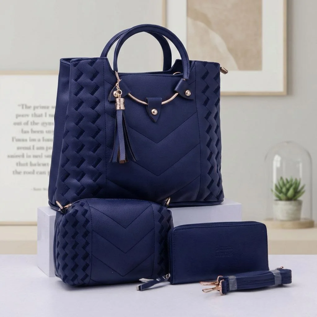 Sac a main pour femme de Luxe haute qualité 3 piece