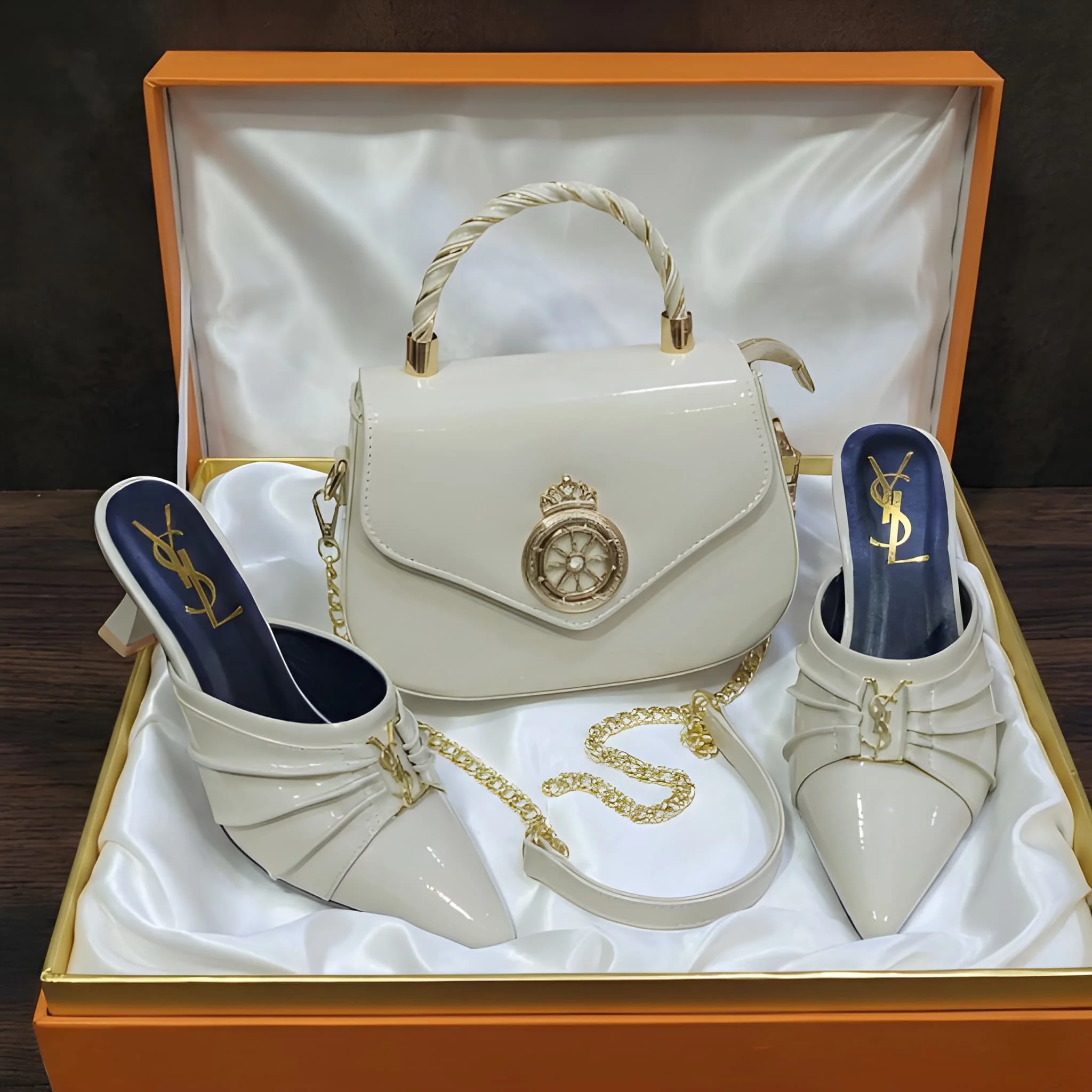 Sac a main pour femme de Luxe haute qualité avec chaussure